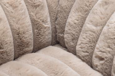 Preview: Katzenbett Reza - beige - eckig - 52 x 44 x 16 cm